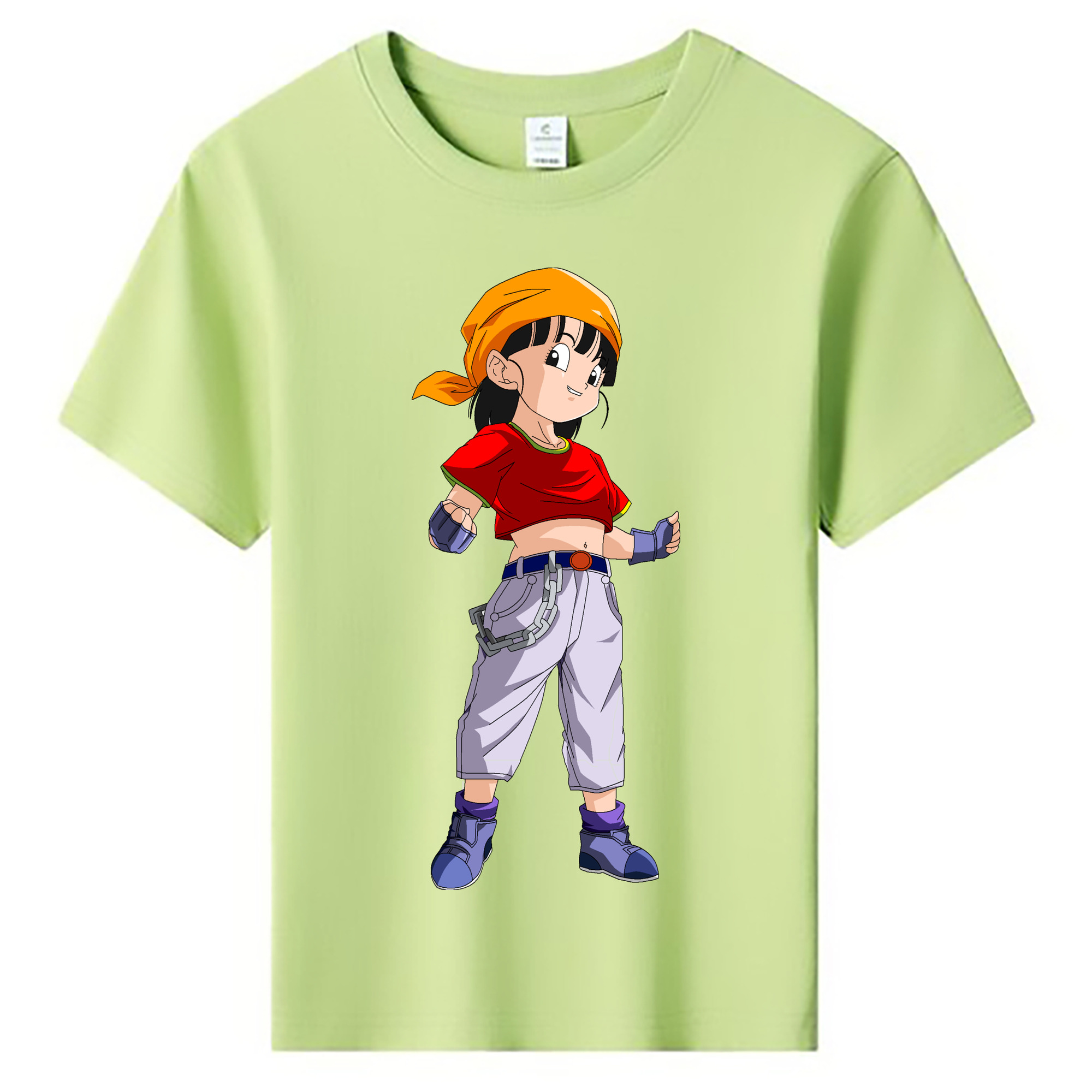（画像用） ドラゴンボール パン DRAGON BALL Pan 綿100％キッズTシャツ（フロントプリント）